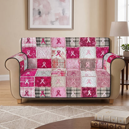 Breast Cancer Quilt Sofa Cover NPNT6060803