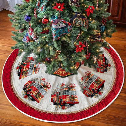 Firefighter Christmas Tree Skirt QFPY5241003