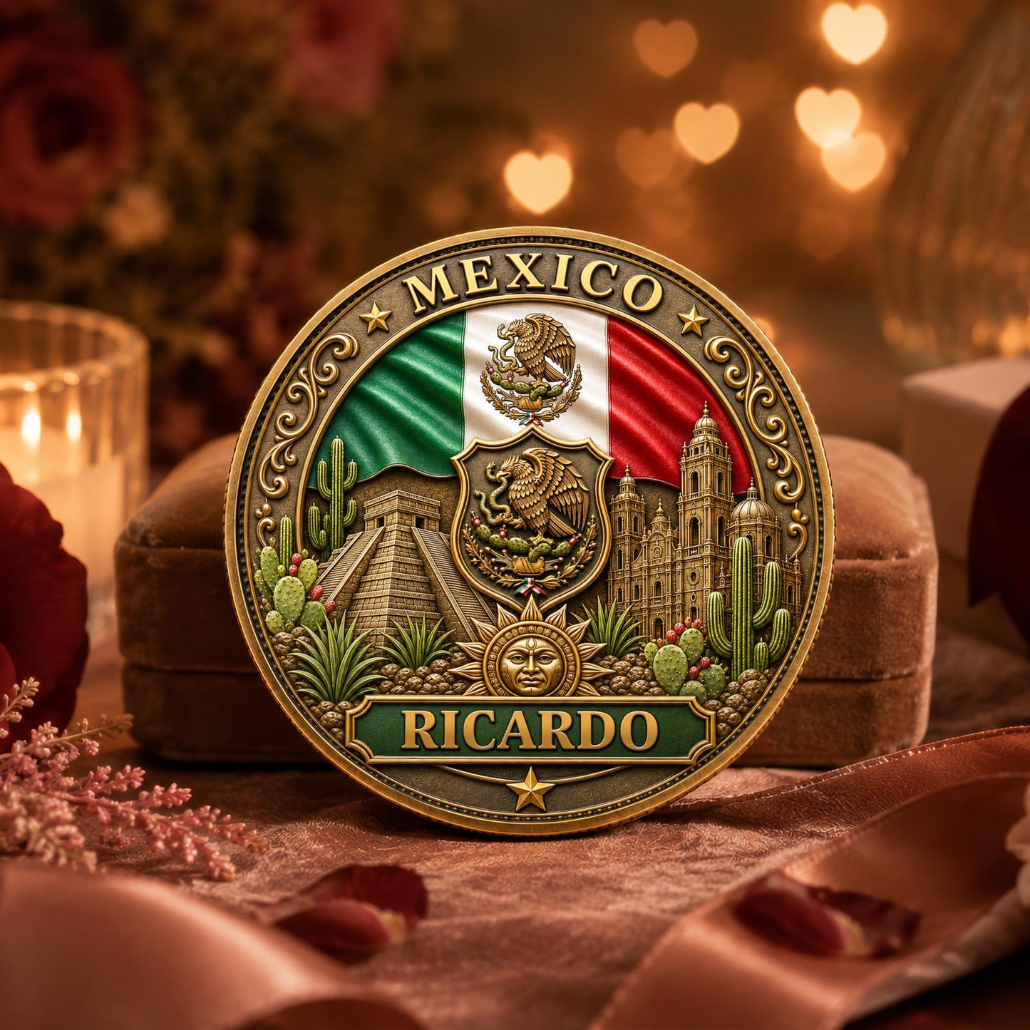 Personalized Mexico Commemorative Coin NPHA6260601