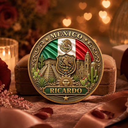 Personalized Mexico Commemorative Coin NPHA6260601