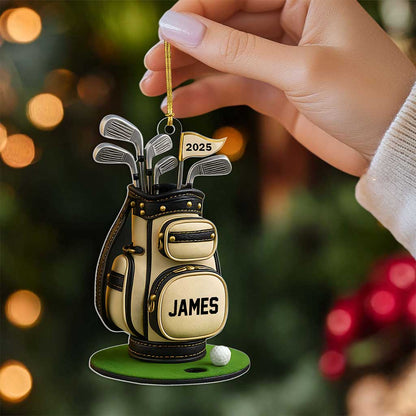 Custom Golf Bag Acrylic Ornament UKND5141006