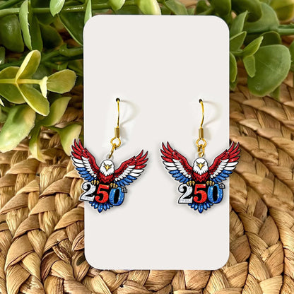 250th Anniversary Earrings NPNT6220404