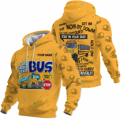 Personalized School Bus Driver Shirts NPND5120901