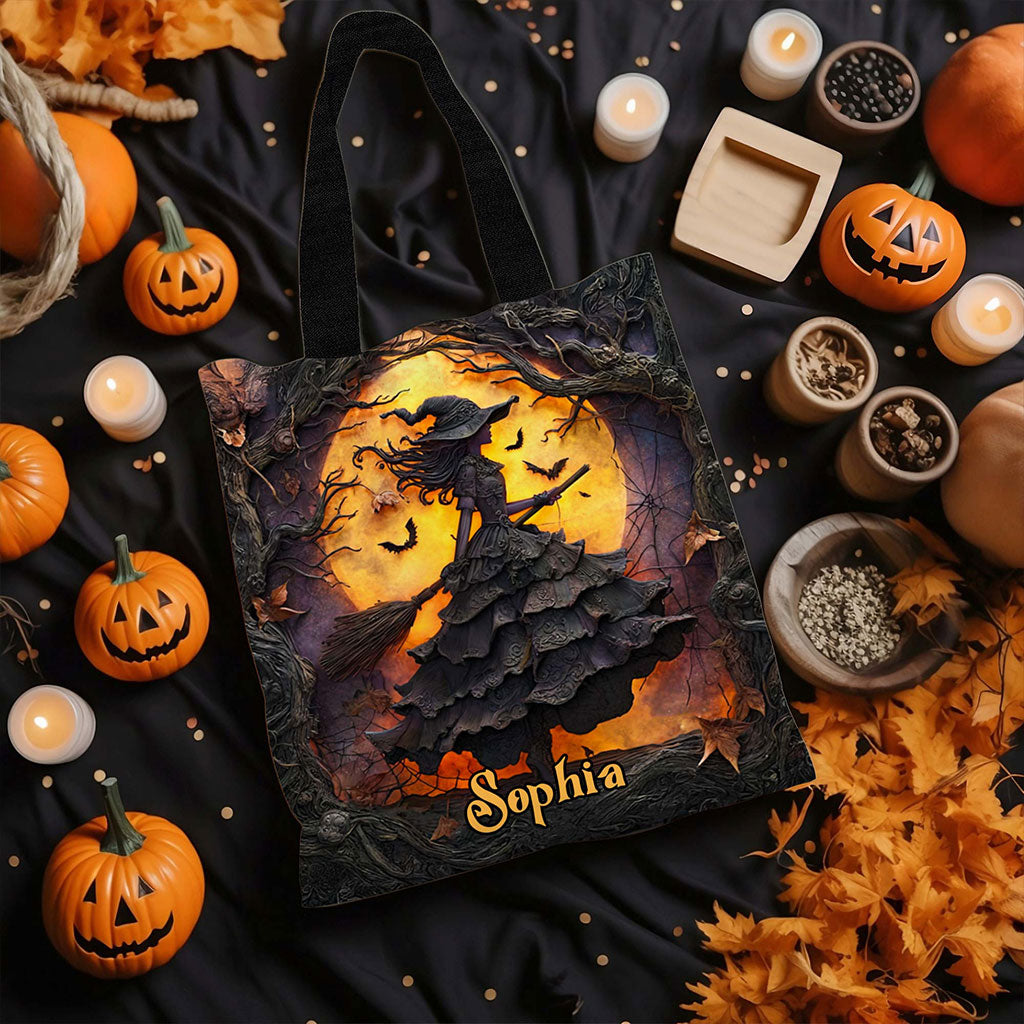Personalized Witch Tote Bag NPHA5200802