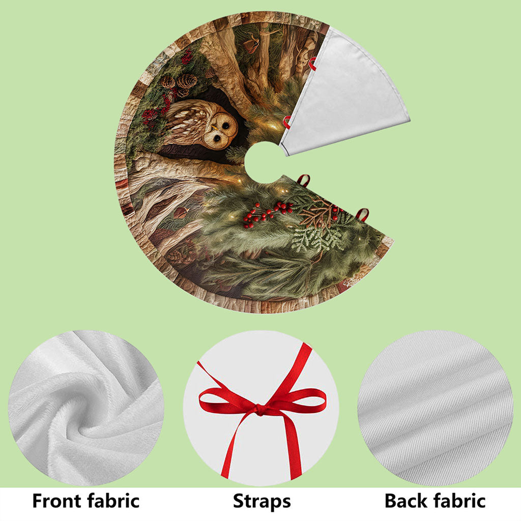 Owl Christmas Tree Skirt QFNT5231002