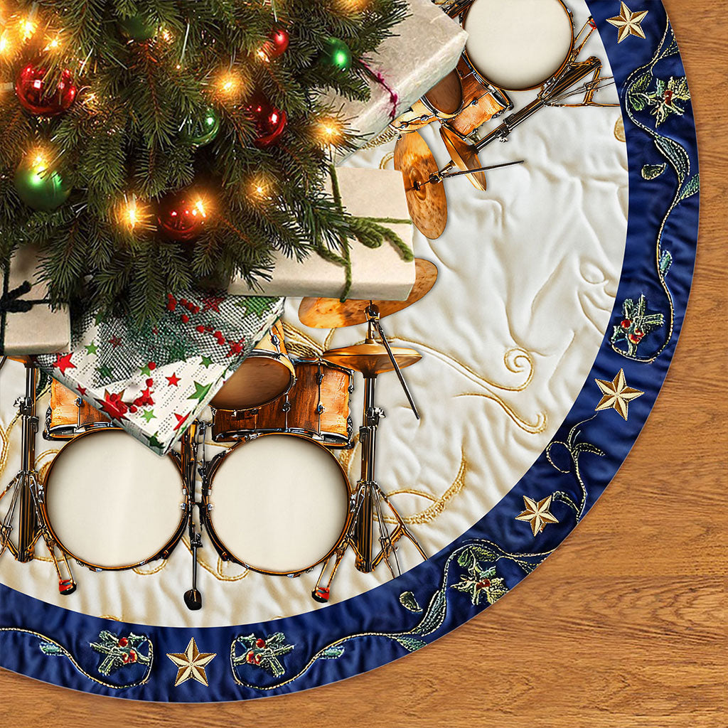 Drum Christmas Tree Skirt UKTZ5311001