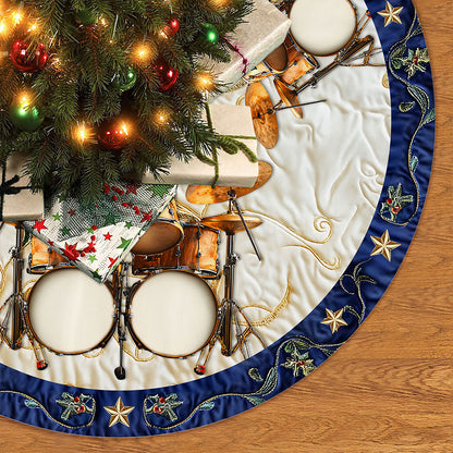Drum Christmas Tree Skirt UKTZ5311001