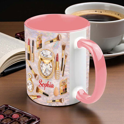 Personalized Makeup Ceramic Mug UKHM6040203