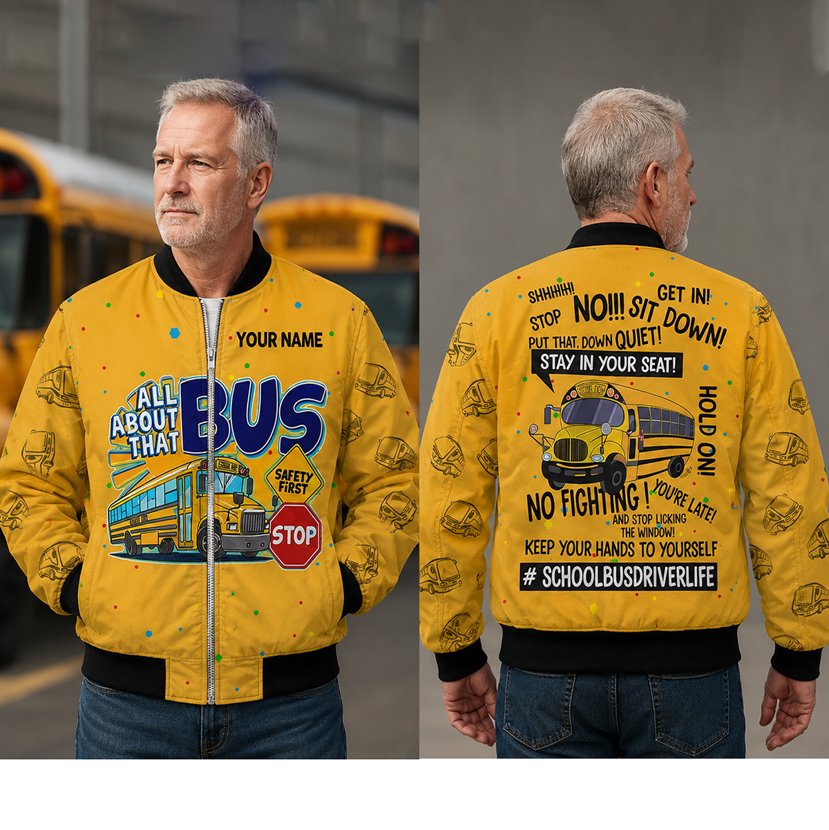 Personalized School Bus Driver Shirts NPND5120901