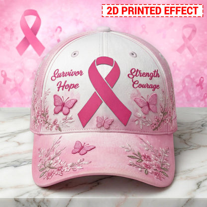 Personalized Breast Cancer Awareness 3D Cap UKNT6080401