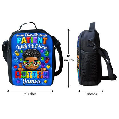 Personalized Autism Kid Backpack, Back To School Bag for Autistic Child UKND6150704
