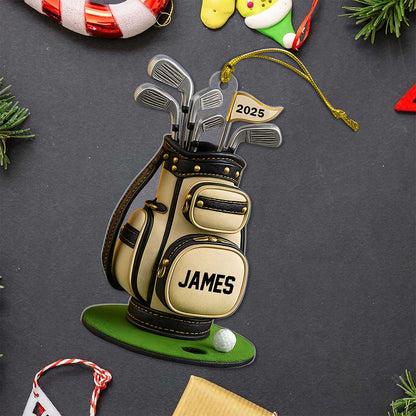 Custom Golf Bag Acrylic Ornament UKND5141006