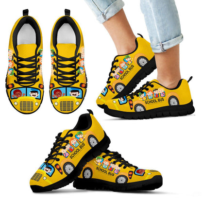School Bus Driver Shoes, Back To School Gifts, Beginning Of School Year Gifts, Bus Driver Shoes, School Bus Driver Christmas Gifts QFHA4040760