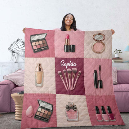 Custom Make Up Quilt Blanket THTD6190103
