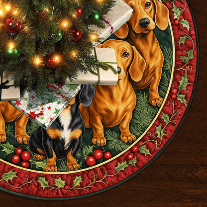 Dachshund Christmas Tree Skirt UKHH5171002