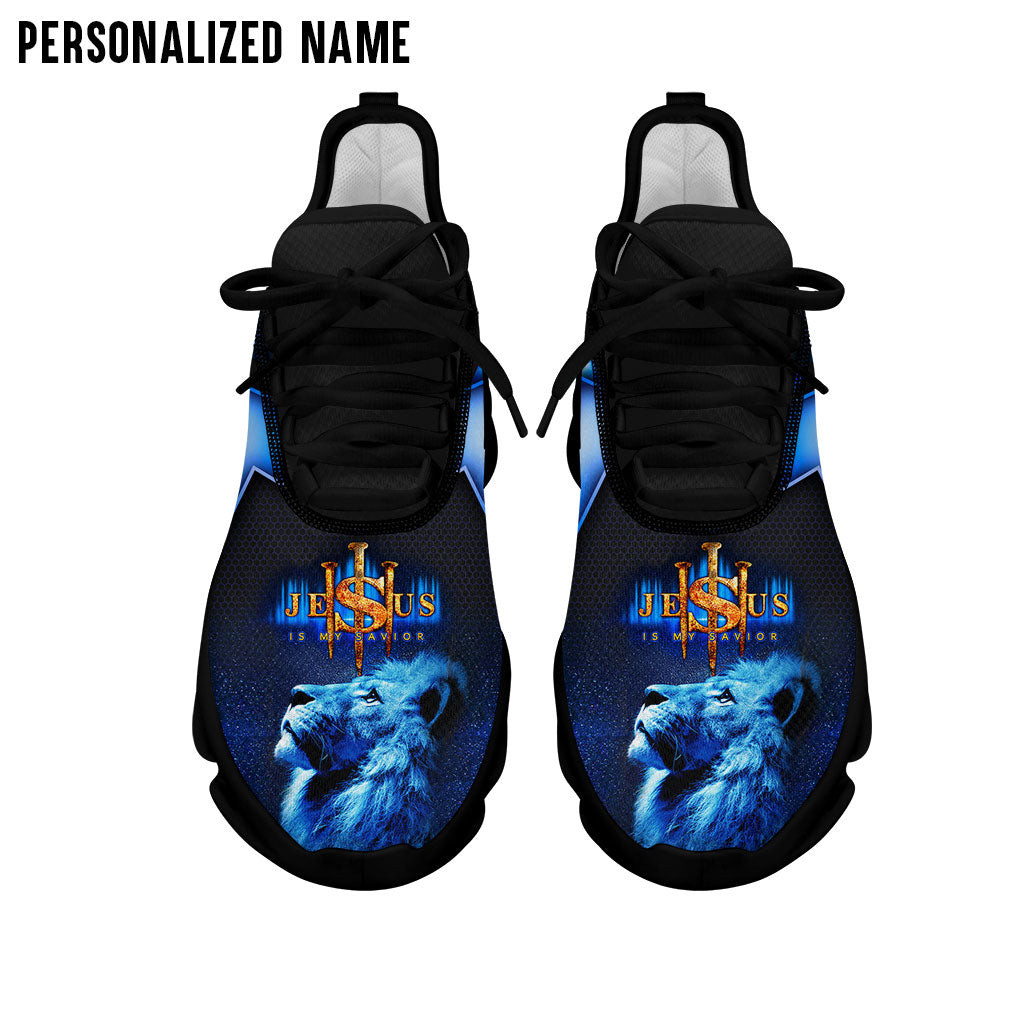 Personalized Name Jesus Is My Savior Way Maker Miracle Worker Shoes UKAA050501