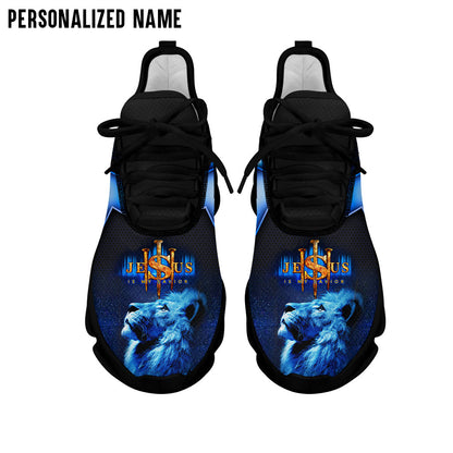 Personalized Name Jesus Is My Savior Way Maker Miracle Worker Shoes UKAA050501