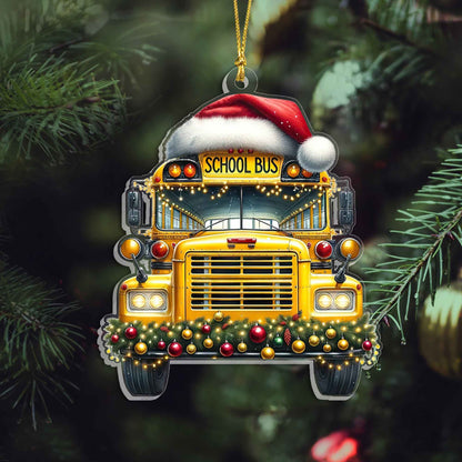 School Bus Driver Acrylic Ornament UKPY4291003