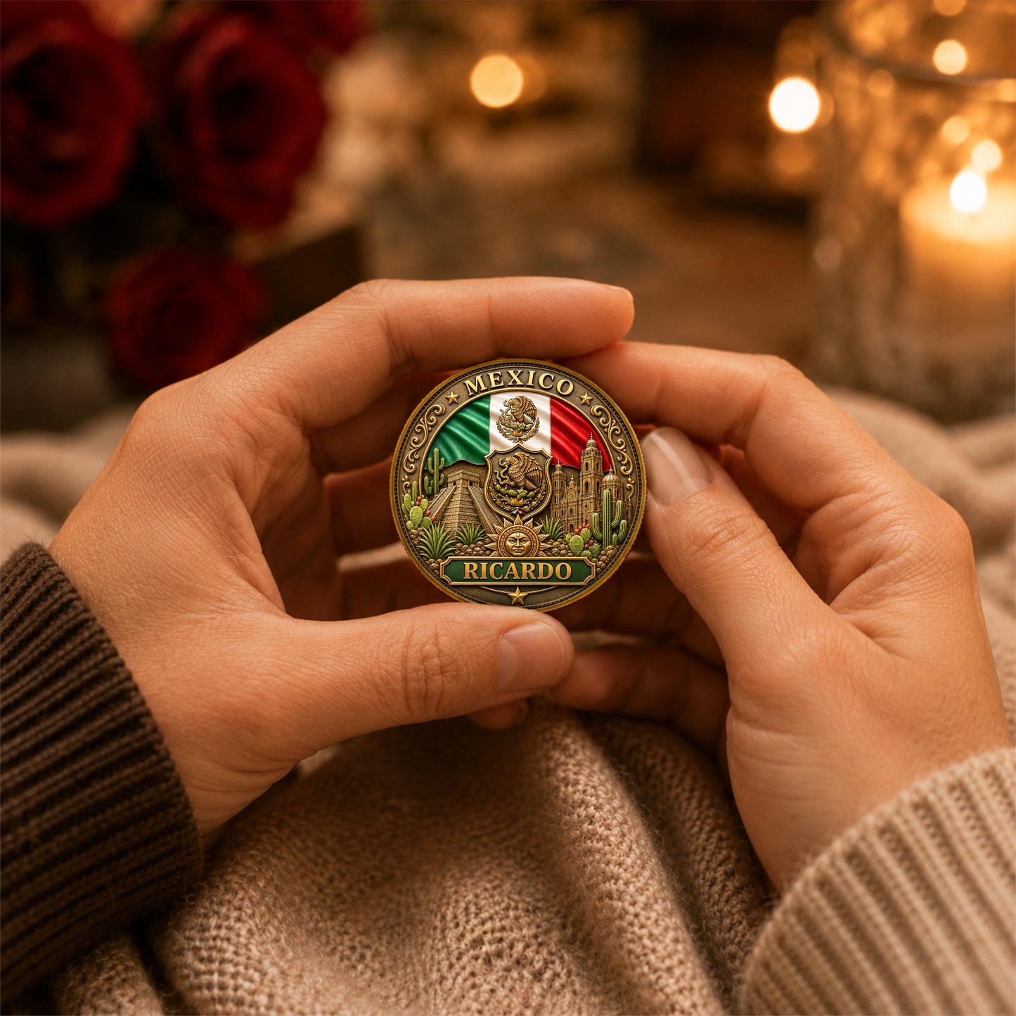 Personalized Mexico Commemorative Coin NPHA6260601