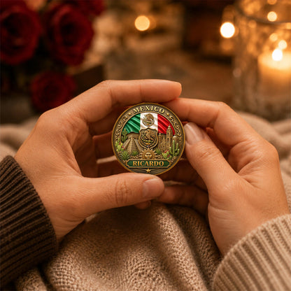 Personalized Mexico Commemorative Coin NPHA6260601