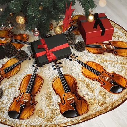 Violin Christmas Tree Skirt UKHM5271001