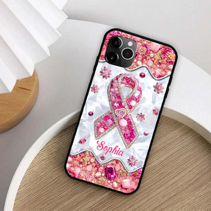 Personalized Breast Cancer Phone Case QFTD5140801