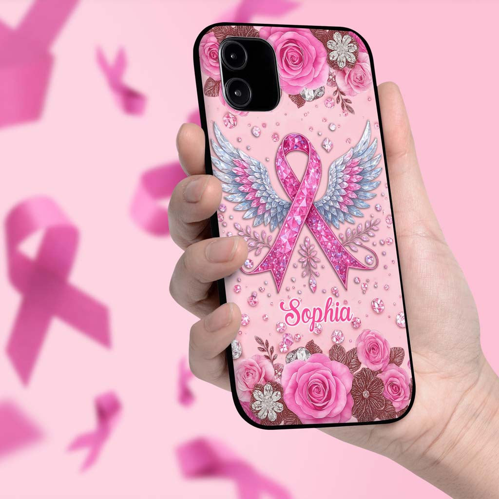 Custom Breast Cancer Phone Case UKTD5110901