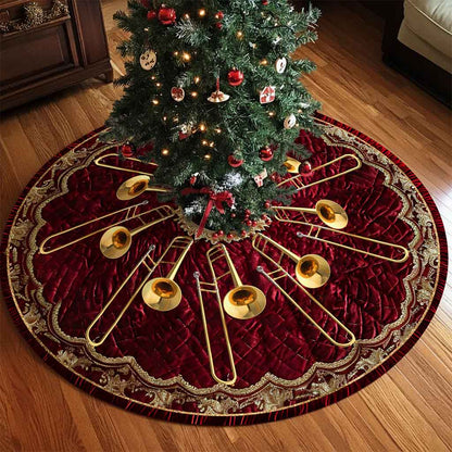 Trombone Christmas Tree Skirt UKND5311005