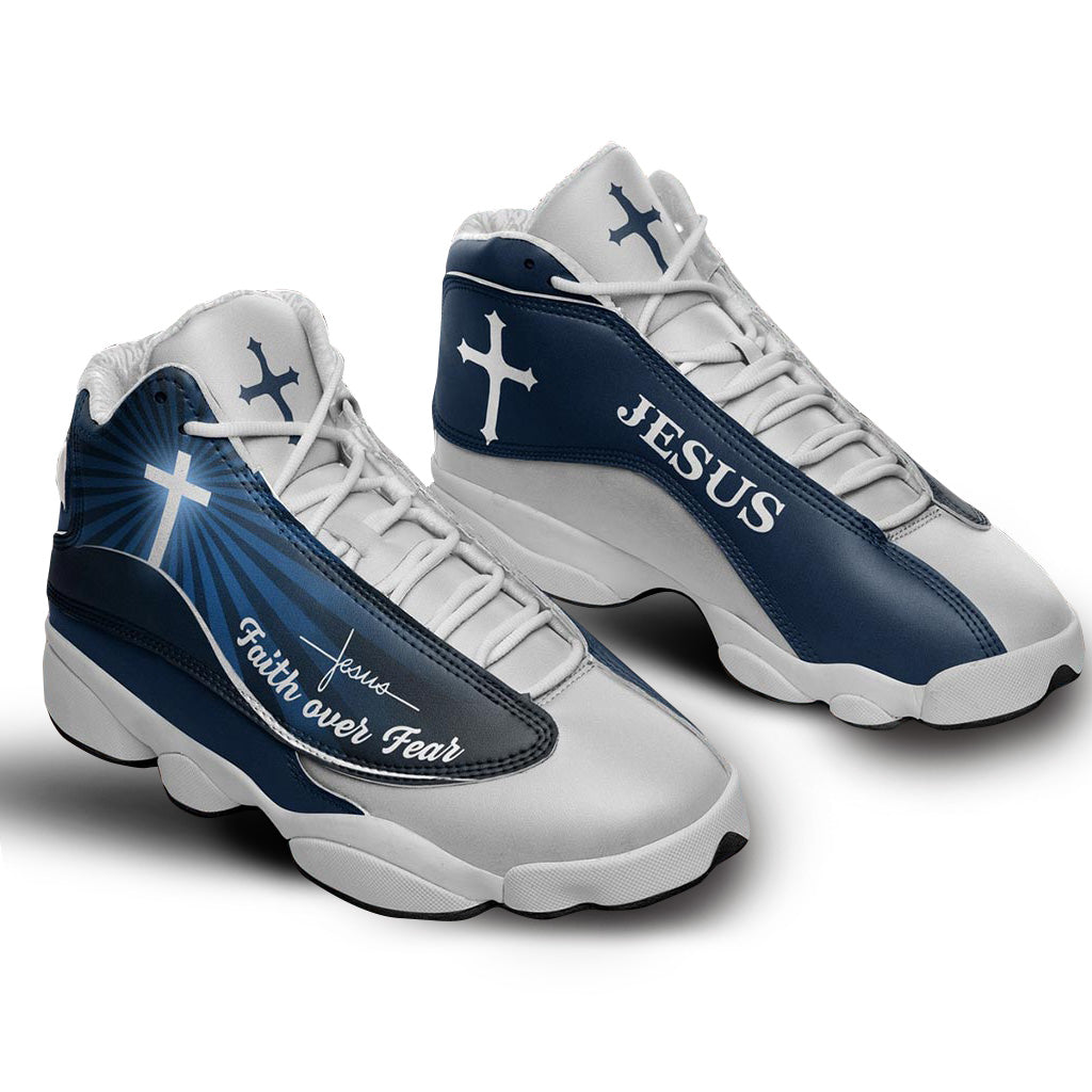 Faith Over Fear Walk By Faith Jesus Shoes UKHA230306