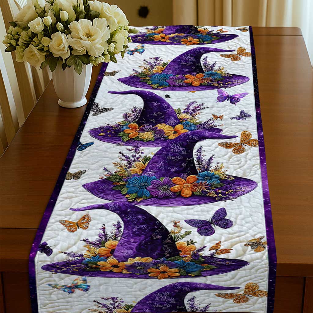 Witch Halloween Quilted Table Runner UKTD5270902