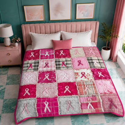 Breast Cancer Quilt Blanket NPNT6060802