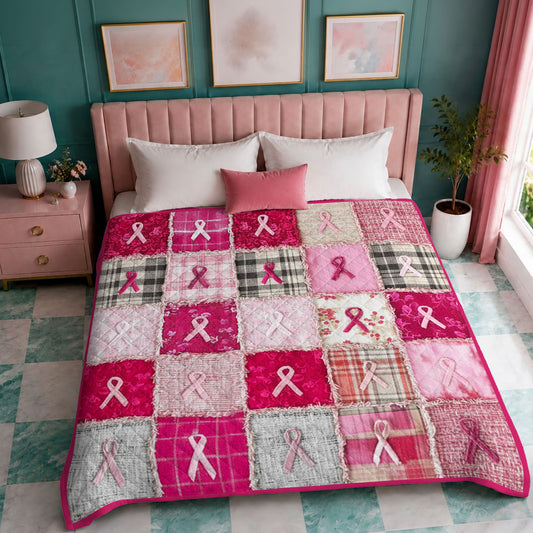 Breast Cancer Quilt Blanket NPNT6060802