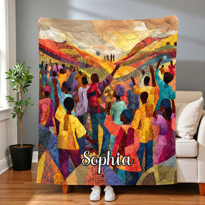 Custom Black Women History Blanket THUU6060304