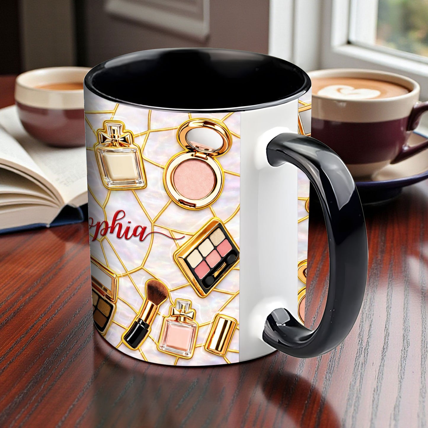 Custom Make Up Faux Stained Glass Ceramic THHH6230101