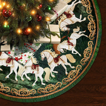 Horse Christmas Tree Skirt UKTO5311002