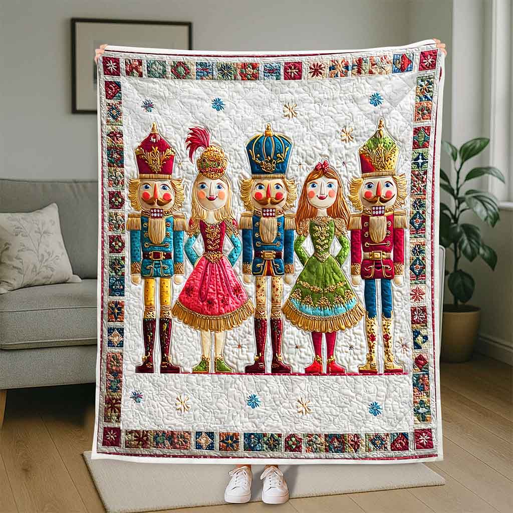 Nutcracker Quilted Blanket UKND5081106