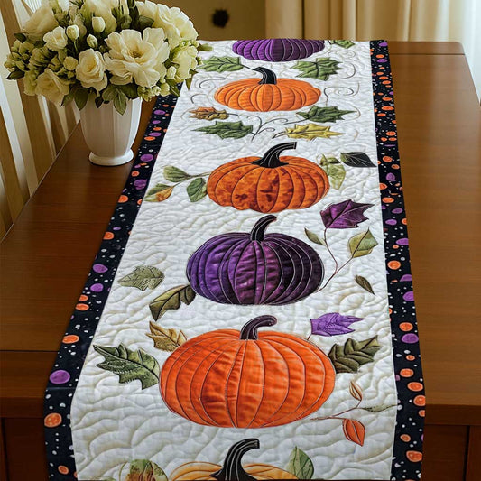 Pumpkin Halloween Quilted Table Runner UKTD5270901