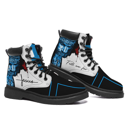 Jesus Boots, God Boots, Gift For Him QFTO3120602
