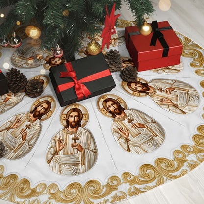 Jesus Christmas Tree Skirt QFHM5281001