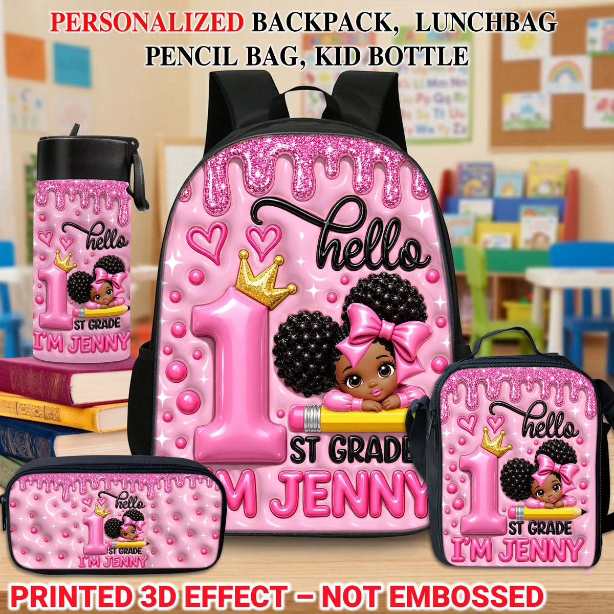 Personalized Back To School Backpack For Kids QFND6120603