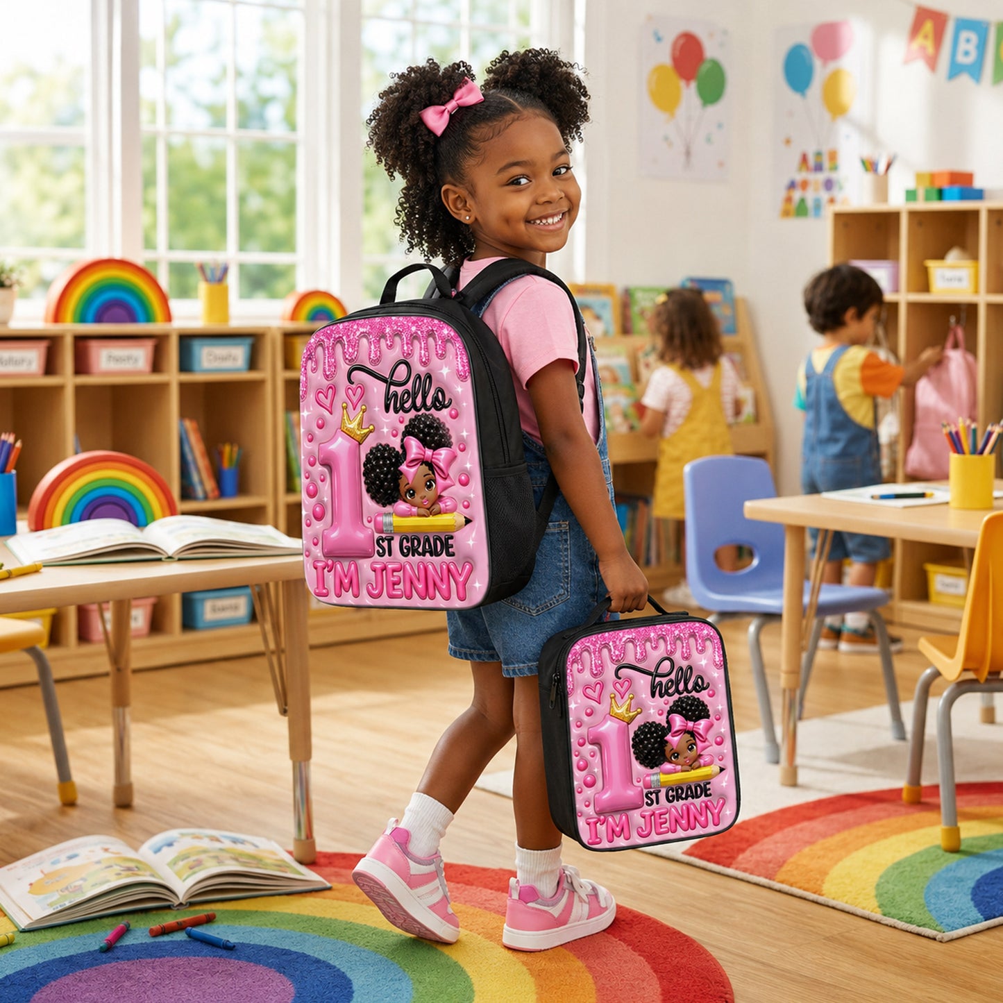 Personalized Back To School Backpack For Kids QFND6120603