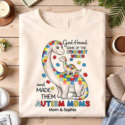 Custom Autism Dinosaur Shirt THUU6250303