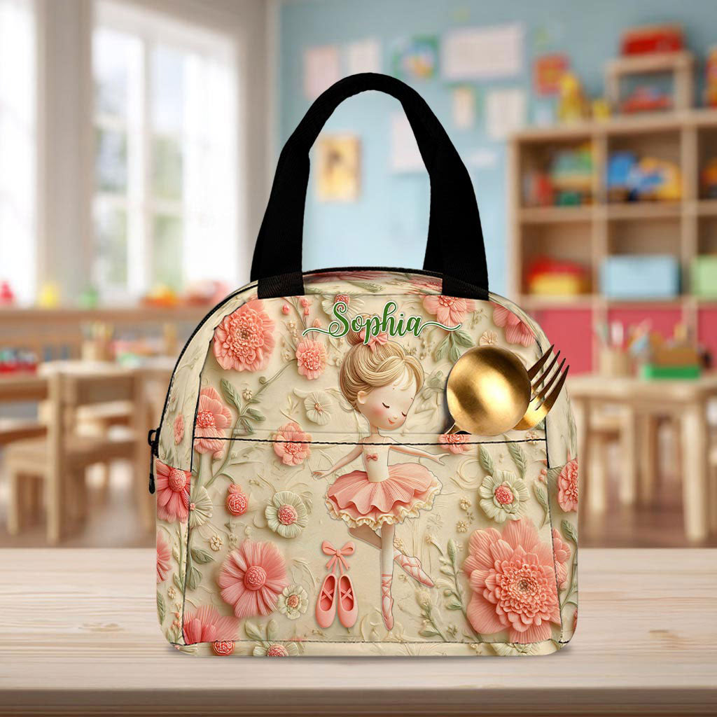 Personalized Ballet Back To School Backpack, School Bag For Kid UKPY5080803