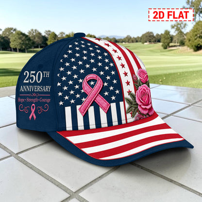 Breast Cancer x 250th Anniversary Printed Cap NPNT6110601