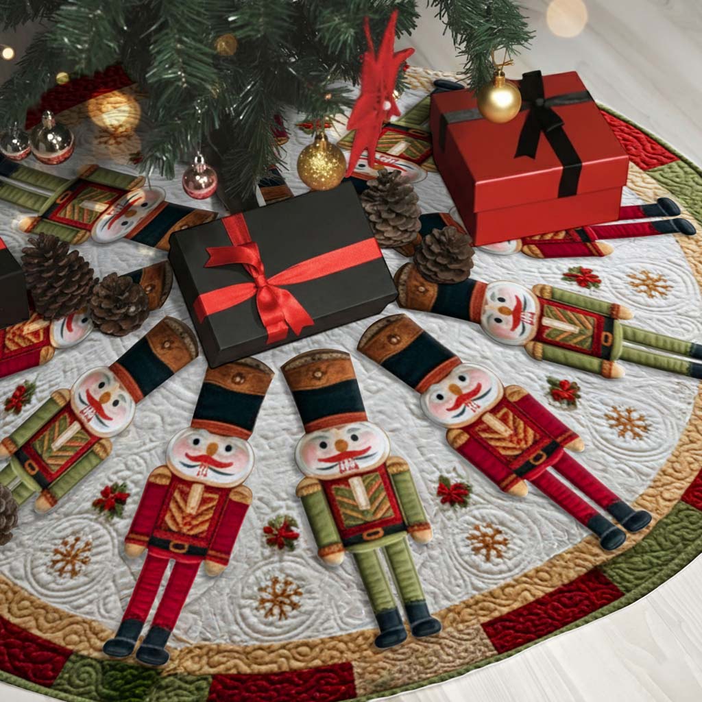 Nutcracker Christmas Tree Skirt QFHM5081006
