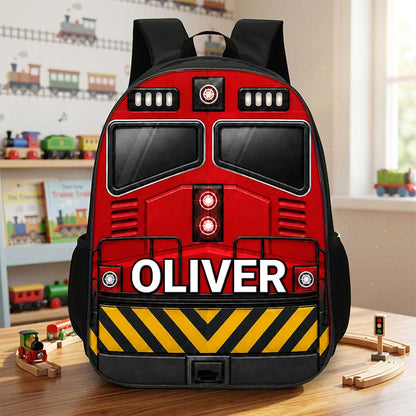 Personalized Train Kids Backpack NPND6300601