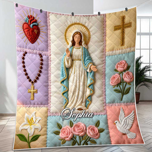 Custom Virgin Quilt Blanket THUU6070105