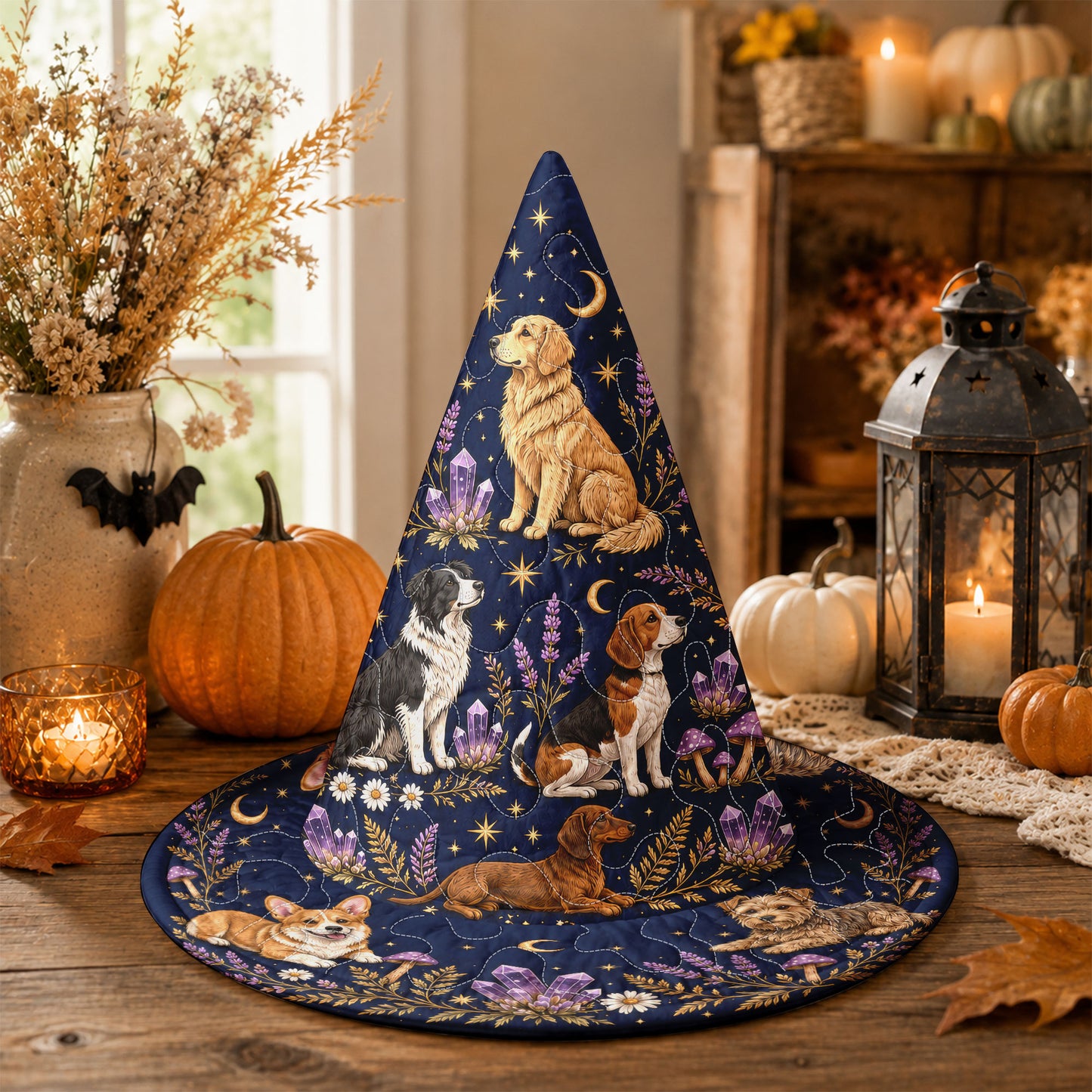 Halloween Dog Witch Hat NPND6130804