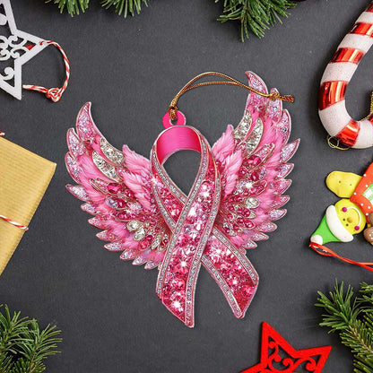 Breast Cancer Awareness Acrylic Ornament QFTZ5260801