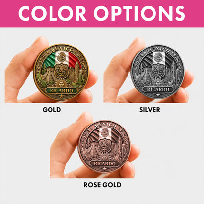 Personalized Mexico Commemorative Coin NPHA6260601